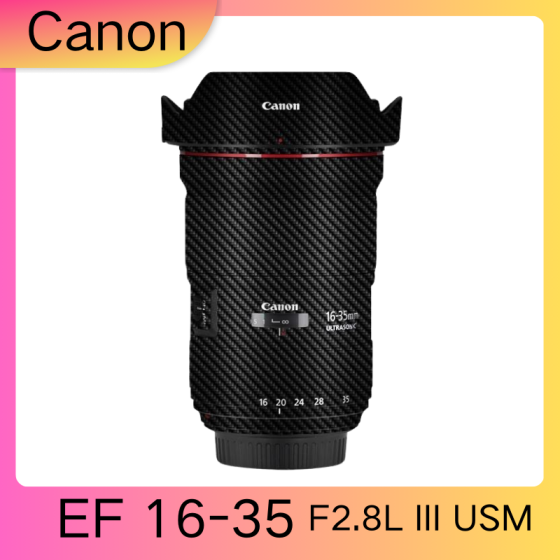 Lentes Canon EF16-35F2.8L III USM - Pele câmera, adesivo câmera - com alta resistência a arranhões, à prova d'água e com design elegante.